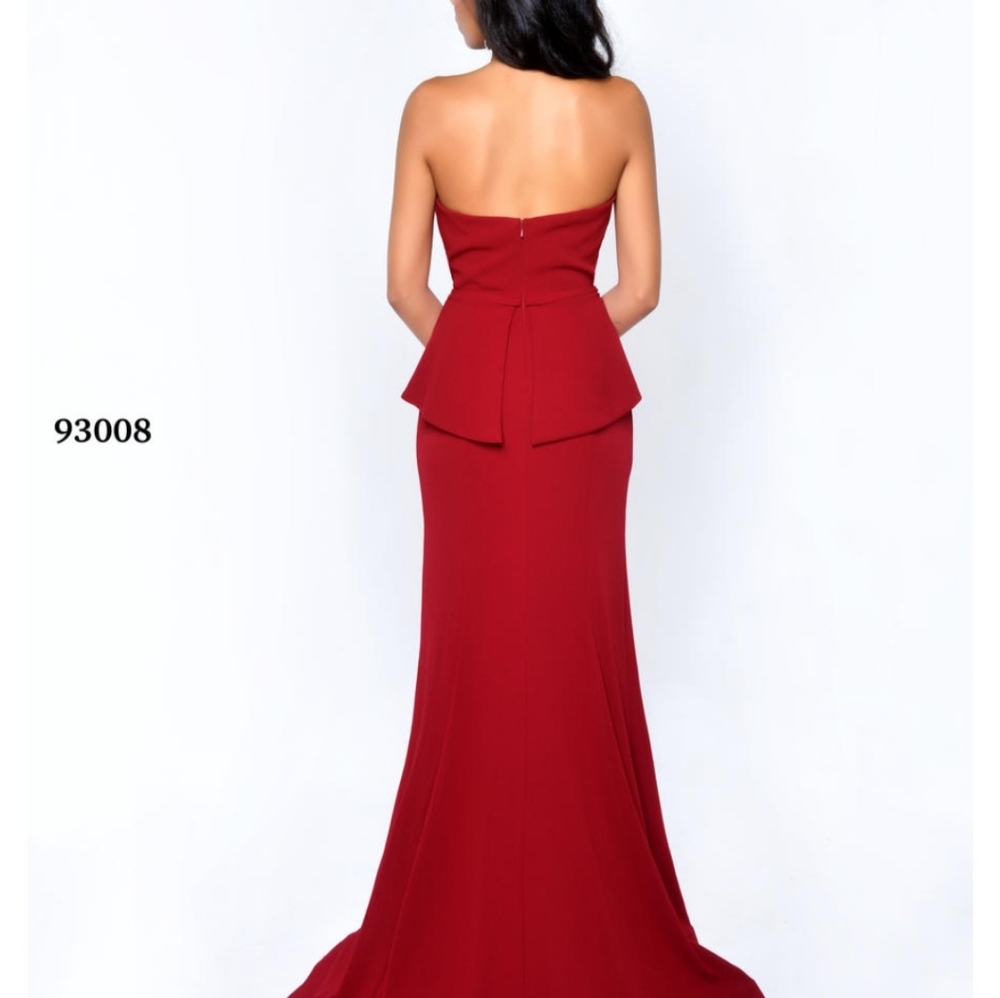 Abby Paris Gown With Matching Shoulder Wrap #93008 - Picture 2 of 7